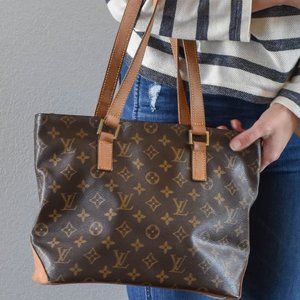 LOUIS VUITTON Monogram Cabas Piano